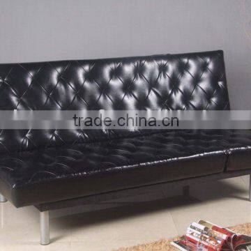 Noble Plaid PU Italian Sofa Bed