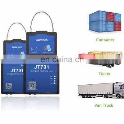 Jointech jt701 padlock gps tracker e seal fleet management systems real time vehicle with gps tracking software magnetic