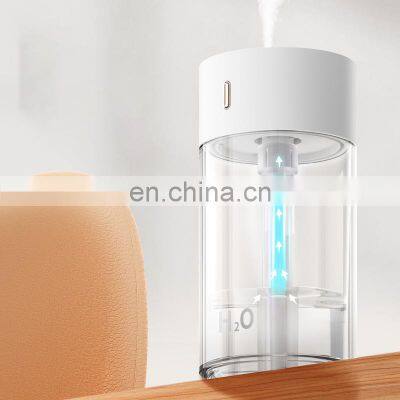 Newest Amazon Top Seller Car Mini Humidifier Usb Mist Diffuser Desktop Portable Air Humidifier With Colorful Led Light photo-5