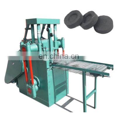 Hydraulic press high pressure shisha cube briquette charcoal hookah making machine