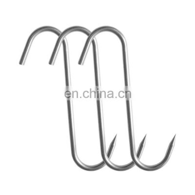 Stainless Steel 304 316 Wholesale S Shaped Butcher Hook Meat hook SGM0119