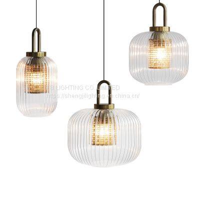 Modern Crystal Metal Glass Pendant Lamp Chandelier New PENDANT Light Fixture