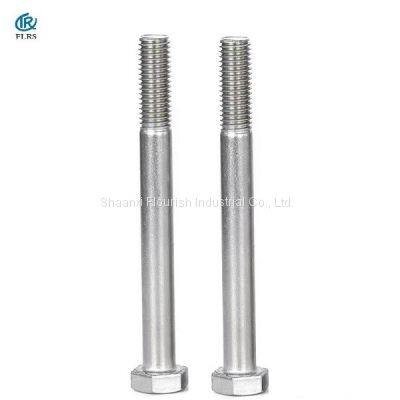 304 Stainless Steel Half Thread Hex Head Bolt DIN931 / M8 photo-2