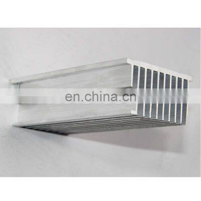 Folded Fin Rextrusion Solid State Relay Led Gpu Aluminum Heat Sink photo-5