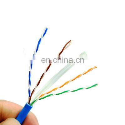 Free sample copper 4 pairs 305m ethernet s-ftp cat6 cable SFTP / FTP / UTP lan cable cat6a cable