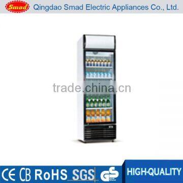 200L-660L Supermarket Upright Glass Door Auto Defrost Display Fridge photo-5
