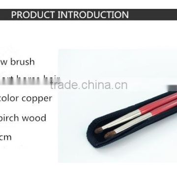 Long handle eyeshadow brush for professional makeup