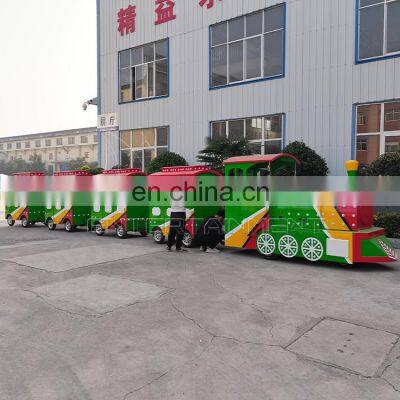 Amusement Park Rides Indoor Children 20 Seats Musical Kids Trackless Train photo-4
