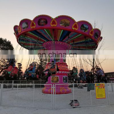 Theme park swinger rides Amusement rides flying swinger flying chair rides