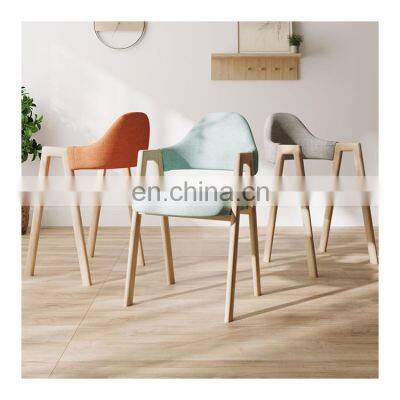 Hot Selling Chinese Manufacturer Customized Design Fabric Chair Dining Table and Chair
