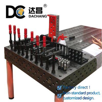 Factory Produce 3D welding benches Table System Clamping System Fixture Jigs for Automotive Chassis