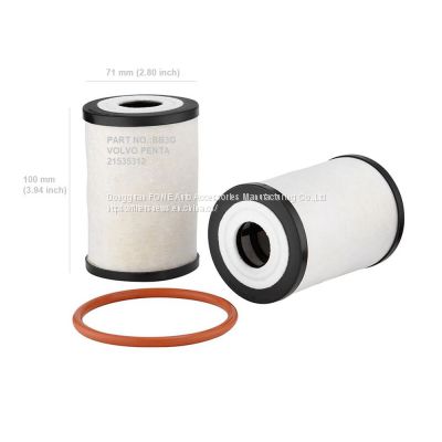 Replacement for 21535312 CV50854 8973859190 1J52405810 S1222-EV040 Hydraulic Oil Filter