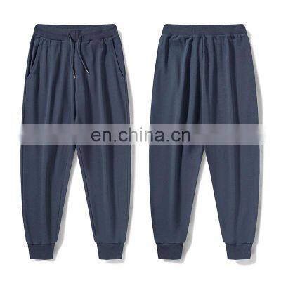 High Quality Casual Pants Wholesale Blank Streetwear Stacked Cotton Joggers Custom Logo Men Jogger Sweatpants Unisex photo-5