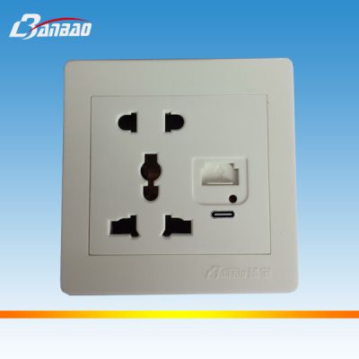 5pin mulit Socket with type C USB port