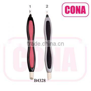 Plastic Nail Pusher / Rubber Pusher / Cuticle Trimmer