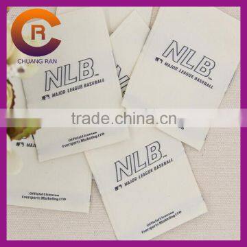 Wholesales custom cheap logo printed garment woven label