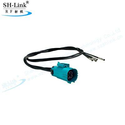 Waterproof minifakra 4pin Z type male connector
