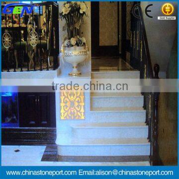 Natural Cheap Marble Polished Stair Round Nosing