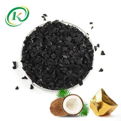 8x20 Mesh Coconut Shell Activated Carbon Price for Gold Processing Recovery Refining