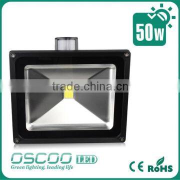 Motion sensor 50w led flood light