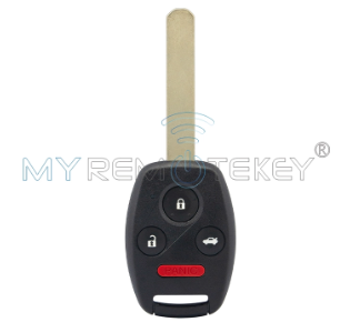PN 35118-TA0-A04 remote key 4 button(Trunk) ID46 Chip 313.8Mhz for Honda Accord Pilot 2008 - 2013 FCC KR55WK49308