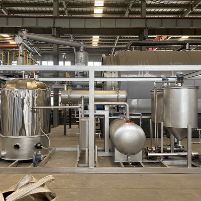 New Technology Waste Engine Oil Distillation Machine Convert Pyrolysis Oil Into Diesel System