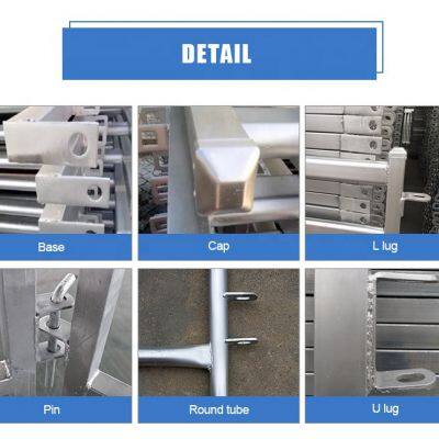 High Quality Galvanized Corral Panels Cattle Horse Deer Sheep Fence Panels Waterproof Heavy Duty Livestock Fencing photo-2