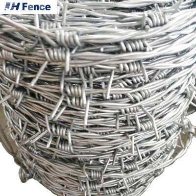 Factory Price Wholesale Hot Dip Galvanized Barbed Wire Roll Mesh Fence Manufacturer  Good Price High Security
