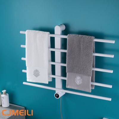 Bathroom Electric Heated Towel Rack, Towel Warmer for Bathroom, Wall Mounted Stainless Steel,5 Colours photo-2