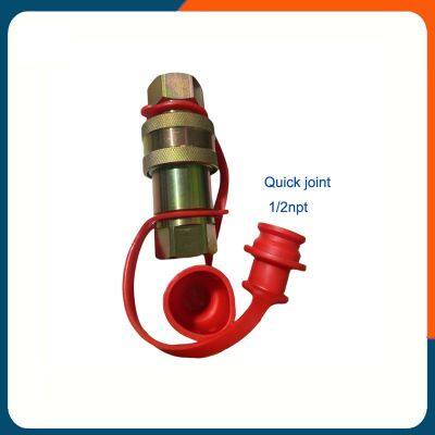 Semi-Trailer Air System Quick Connector 1/2npt -Red&Blue