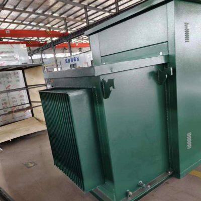 Low-Loss Pad Mounted Combined Transformer for Wind and Solar Power Systems