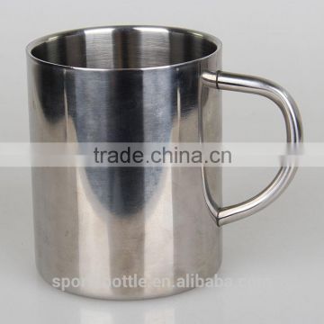 2015 Amazing Custom Design 300ml Unique Stainless Steel Coffee Cup