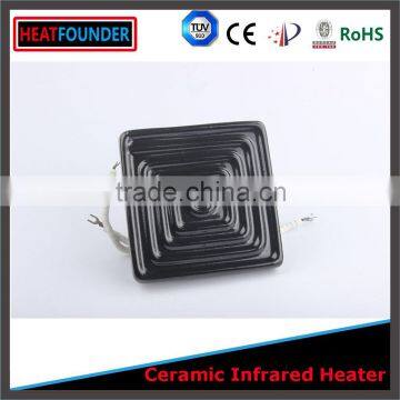 LONG WORKING LIFE CE CERTIFICATION INFRARED CERAMIC HEATER PLATE FOR INDUSTRY