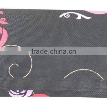 Rose Rose All-over Floral Printed 600D Polyester Casual Wallet photo-4