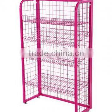 Foshan supermarket shelf for bread light duty wire shelving VF-03