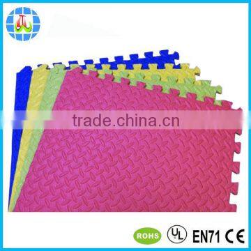 30mm eva material martial arts tatami mats with leaves pattern