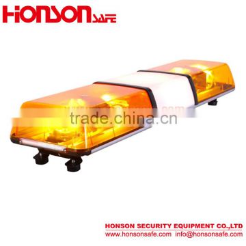 hot sale led flash warning lights halogen rotating lightbar with Speaker HS-1522