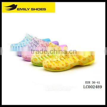 Comfortable EVA Outsole PVC Upper Clogs shoes