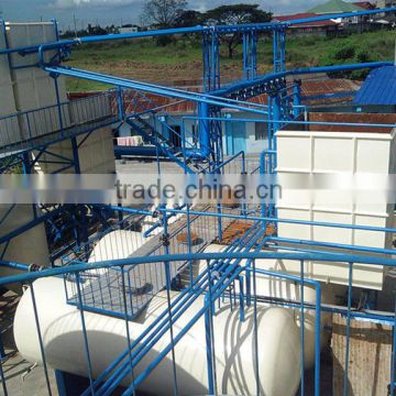 plastic oil distillation unit, crude oil to diesel disposal of used motor oil