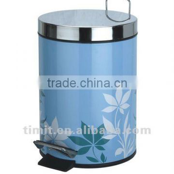 Superior Quality Tinplate Color Printed PP Inner Recycling Bin