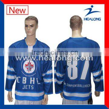 top quality cheap custom team ice hockey jerseys