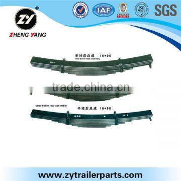 trailer suspension parts leaf spring sell well on African markets