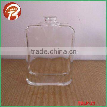 120ml clear rectangular glass perfume bottle perfume glass bottle