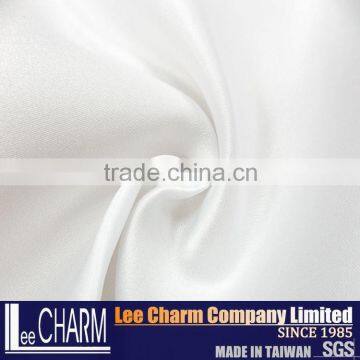 Ivory Bridal Polyester Textile Duchess Satin Fabric