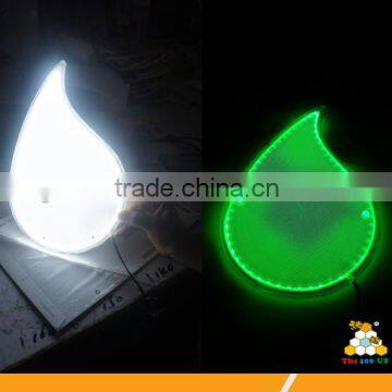 RGB panel different shape laser engraving light guide panel