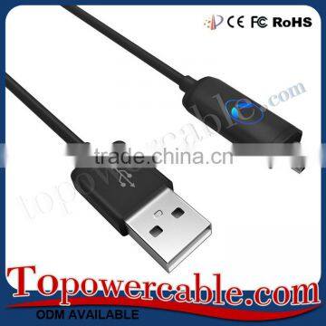 Fast Charging Visible Flow LED Light Micro USB Charging Sync Data Cable With Low Cost