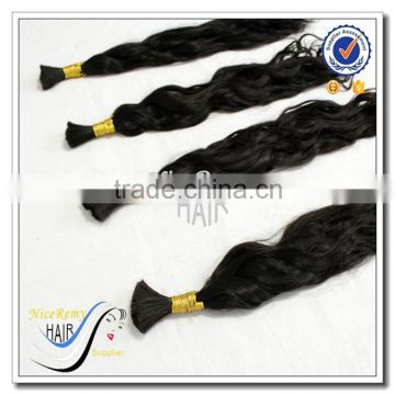 The 2016 new hot selling cheap factory price 100% human hair bulk brazilian hair bulk