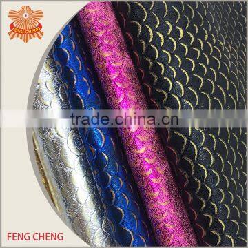 Factory Direct Supply Faux Snake Skin Leather photo-4