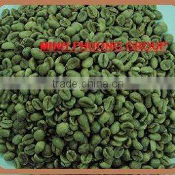 VIETNAM ROBUSTA GREEN COFFEE BEAN SCREEN 18