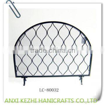 metal arch stove screen